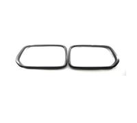 Car Front Bumper Kidney Grille Racing Grills Cover Trim Gloss Black For F39 X2 2018 2019 2020 2021 51712455246 51712455247(carbon fiber)
