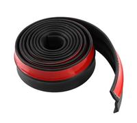 Car Front Bumper Lip 2.5M Exterior Mouldings Skirt Protector Universal 60mm Width Rubber Strip Side Skirts