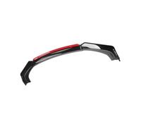 Car Front Bumper Lip Chin Spoiler Splitter Diffuser Body Kits For Mazda 3 6 Cx5 Scratch Trim Air Dam(Gloss Black and Red)