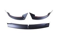 Car Front Bumper Lip For 2021-2024 For Tesla For Model 3/Y Deflector Front Bumper Lip Chin Guard Trim Styling Cover Modified Body Kit Diffuser Accessories Car Front Spoiler Splitter(3 Matte black)