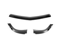 Car Front Bumper Lip For Benz W204 C200 C250 C300 Sport 2012-2014 Gloss Black Carbon Fiber Front Bumper Lip Splitter Spoiler Front Shovel(Gloss black)