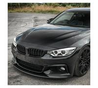 Car Front Bumper Lip For BMW 4 Series F32 F33 F36 420i 430i 420d M440i 2014-2020 4Pcs Front Bumper Lip ABS Glossy Black Or Carbon Fiber Look Spoiler Front Splitter(Carbon Fiber Look)