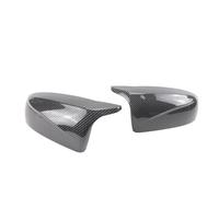 Car Front Bumper Lip For BMW For X5 E70 For X6 E71 2008-2013 2pcs Side Wing Rearview Modified Car Styling Mirror Cover Caps Front Bumper Lip(Carbon Fiber Look)