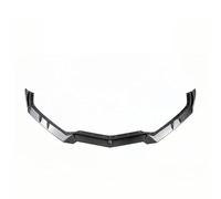 Car Front Bumper Lip For Chevrolet For Corvette C8 2 Door Z51 Stingray STG 3 2020-2024 Glossy Black Car Front Bumper Lip Spoiler Splitter Carbon Look Front Shovel(Carbon Fiber Look)