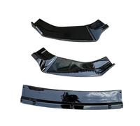 Car Front Bumper Lip For Golf 7 .5 MK7 For GTI For GTD R For 2013-2020 Front Bumper Splitter Lip Diffuser Spoiler Guard Auto Fronts Spoilers(Piano Black)