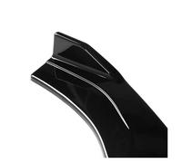 Car Front Bumper Lip For Golf 7 .5 MK7 For GTI For GTD R For 2013-2020 Front Bumper Splitter Lip Diffuser Spoiler Guard Bumpers Lips Spoiler(Carbon Fiber Texture)