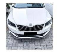 Car Front Bumper Lip For Skoda For Superb B8 III 3V3 3V5 2015-2019 Front Bumper Lip Spoiler Car Splitter Protector Separator Body Kit Bumpers Lips Spoiler(Carbon Look)