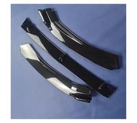 Car Front Bumper Lip Front Bumper Lip Spoiler Splitter Diffuser Retrofit For Seat For Leon MK4 T TDI FR For Cupra S/S S/T 2020-2024 Bodykits Tuning Spoiler(Gloss Black)