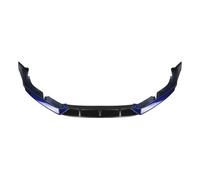 Car Front Bumper Lip Front Bumper Spoiler Lip+Fog Lamp Intake Lower Side Air Vent Splitter Corner Cover Trim Canard For Accord 2021 2022 Spoiler(Blue)
