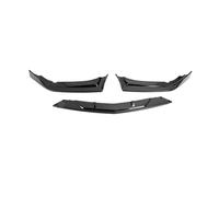 Car Front Bumper Lip Splitter For Civic 2016-2020 Spoiler Diffuser Tuning Bumper Guard Edge Protection Auto Parts(Glossy Black)