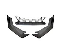 Car Front Bumper Lip Splitter For Nissan For Sentra For Sylphy 2020-2022 Front Bumper Spoiler Splitter Surface Decoration Scoop Honeycomb Style Surround Body Kit(Carbon Look)