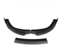 Car Front Bumper Lip Splitter Spoiler Diffuser Guard For Chrysler 300 SRT8 2012 2013 2014 ABS Kit(Carbon Fiber Look)