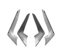 Car Front Bumper Lip Splitter Spoiler for Audi A5 S5 F5 Sline 2017-2020 - Canards Kit with Diffuser Valence Front Lip Fin Side Canard Splitters,Carbon fiber