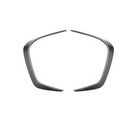 Car Front Bumper Lip Splitter Spoiler for BMW 2 Series Coupe G42 M Sport 2022-2025 - Canards Kit with Diffuser Valence Front Lip Fin Side Canard Splitters,Carbon fiber