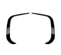 Car Front Bumper Lip Splitter Spoiler for Volkswagen Tiguan MK3 Rline 2024-2025 - Canards Kit with Diffuser Valence Front Lip Fin Side Canard Splitters,Bright black