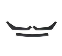 Car Front Bumper Lip Spoiler Body Kit 3-Piece Black Canard Splitter Diffuser Auto Accessories For Mustang For GT 2018 2019 2020 Car Lip Splitter Spoiler Front(Matte Black)