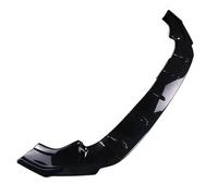 Car Front Bumper Lip Spoiler Car Front Bumper Lip Spoiler 3pcs CS Guards For VW For Golf Mk7 Mk7.5 For GTI For GTD For GTE R For Line 2013-2020 Diffuser(Glossy Black)