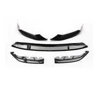 Car Front Bumper Lip Spoiler Diffuser Body Kit Splitter Compatible With BMW 5 Series G30 G31 M-Tech M Sport 2017-2020 4PCS Tuning Parts(Carbon Fiber Look)