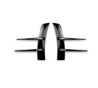Car Front Bumper Lip Spoiler for Audi A6 Saloon (mk C6) 2004-2011, ABS Body Spoiler Canard Anti Collision Car Protector Decorative