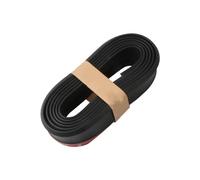 Car Front Bumper Lip Spoiler for Audi TT (8J) 2006-2014,Rubber Lip Splitter Trim Front Bumper Spoiler Body Kit Tuning Protector,B-Black