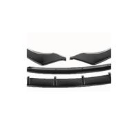 Car Front Bumper Lip Spoiler For BMW For X3 For X4 M40 G01 G02 2017-2021 Sport Spoiler Front Bumper Lip Body Kit Exterior Trim Canard Splitter Custom(Gloss Black)
