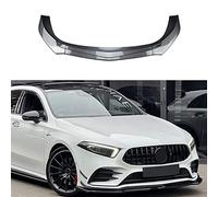Car Front Bumper Lip Spoiler For Mercedes Benz A-Class W177 A180 A200 A35 AMG 2019-2022 Front Bumper Splitter Lip Body Kit Diffuser Spoiler.,B-Carbon Fiber