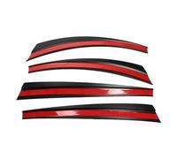 Car Front Bumper Lip Spoiler Front+Rear Car Wheel Eyebrow for Fender Mudguard Mud Flap Splash Guard for Tesla for Model Y 2021(Gloss black)