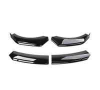 Car Front Bumper Lip Spoiler Splitter Body Kits Tuning Diffuser For A5 S5 A4 A6 A7 2012-2016 Car Front Spoilers(Glossy Black)