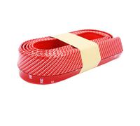 Car Front Bumper Lip Spoiler Splitter for BMW M6 F06 Gran Coupe 2012-2024,Anti-Collision Front Bumper Splitter Lip Diffuser Body Kit Spoiler Guard,F-red carbon fiber