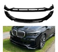 Car Front Bumper Lip Spoiler Splitter for BMW X5 G05 2019-2023, Front Shovel Body kit Spoiler