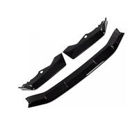 Car Front Bumper Lip Spoiler Splitter For CRV CR-V 2021 2022 ABS Glossy Black Tuning Body Kits(Gloss Black)