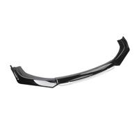 Car Front Bumper Lip Spoiler Splitter for VW Caddy 2010-2015, Front Shovel Body kit Spoiler,C-Black white