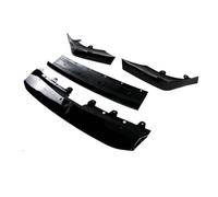 Car Front Bumper Lip Spoiler Splitters Body Kit Aprons Cover Guard Trim For BMW For X3 G01 For X4 G02 IX3 G08 M Pack Facelift 2021-2024 Car Front Chin Lip(Glossy black)