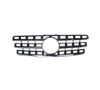 Car Front Bumper Racing Grille For Mercedes For Benz ML-Class W164 ML300 ML320 ML350 ML400 ML500 ML550 2005-2012 Lower Mesh Grills Air Vent Grille Cover(09-11 Black 5 holes)