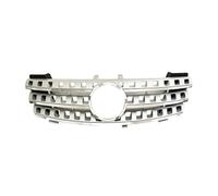 Car Front Bumper Racing Grille For Mercedes For Benz ML-Class W164 ML300 ML320 ML350 ML400 ML500 ML550 2005-2012 Lower Mesh Grills Air Vent Grille Cover(05-08 Silver 7 holes)