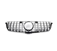 Car Front Bumper Radiator Hood Grille For Benz For W166 For ML300 For ML320 For ML350 For ML400 For ML500 For ML550 2012 2013 2014 2015 Centre Front Main Grille(Chrome)