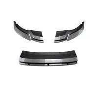 Car Front Bumper Splitter Car Front Bumper Lip Diffuser Spoiler Splitter Body Kit For VW For Tiguan L R-L 2021-2023(Carbon Fiber look)