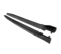 Car Front Bumper Splitter For 2019+ For BMW G20 G21 3 Series Side Skirts Extension Carbon Fiber Look Style