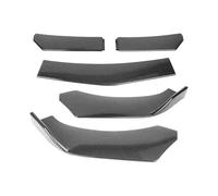 Car Front Bumper Splitter For A1 8X GB 2010-2026 Adjustable 5Pcs Sectional Front Spoiler Lip Front Bumper Splitter(Carbon fiber pattern)