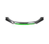 Car Front Bumper Splitter for Audi S1 S3 S5 S6 S7 S8 8V B9 8T F5 C7 C8 D4, Front Lip Splitter Diffuser Protector Body Kit Spoiler Anti-Collision,Carbonfiberlookgreen