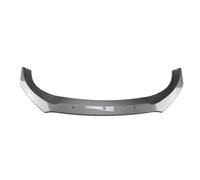 Car Front Bumper Splitter For Ford For Fiesta MK8 2018-2021 Base Version Front Bumper Spoiler Lip Lower Splitter Protector(Carbon Fiber Look)
