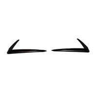 Car Front Bumper Splitter For Golf For MK7 For GTI For GTD 2012-2017 Matched With The Fog Light Frame Front Bumper Air Vent Outlet Trim Cover