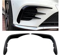Car Front Bumper Splitter for Mercedes Benz GLC-Class X253 2016 2017 2018 2019 GLC260 300 GLC43 AMG, Bumper Cover Side Spoiler Canard Diffuser Protector, Car Front Bumper Splitter Spoiler Trim