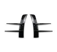 Car Front Bumper Splitter For Mercedes For Benz A-Class W177 AMG 2019-2022 Front Bumper Side Air Vent Intake Trim Hood Cover Spoiler(Carbon Fiber Look)