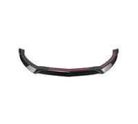 Car Front Bumper Splitter For Mercedes For Benz C-Class W205 Sport 15-18 C180 C200 C300 Lower Splitter Front Bumper Spoiler Lip Lip Body Kit(Carbon Fiber)