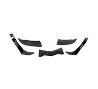 Car Front Bumper Splitter Lip Splitter For Chevrolet For Corvette C7 Z06 2014-2019(5 Carbon Look)