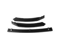 Car Front Bumper Splitter Lip Spoiler Diffuser Guard For Skoda For Octavia A7 2013 2014 2015 2016 2017 2019 OOPUHKSY(Bright black)