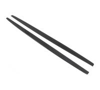 Car Front Bumper Splitter Side Skirts Extension Panel Lip Carbon Look For BMW For E82 F20 F22 F23 F44