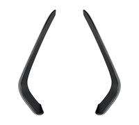 Car Front Bumper Splitter Side Spoiler Air Vent Wind Knife For Vw For Passat B8 2017-2019 Car Styling(Carbon Fiber look)