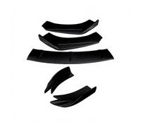 Car Front Bumper Splitters Lip Body Kit Spoiler Extensions Rear Wrap Angle Shark Fins Carbon Look ABS Compatible with Toyota CHR 2018-2022(FRP Matte Black)